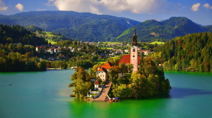 Assumption of Mary Pilgrimage Church, Lake Bled, Slovenia